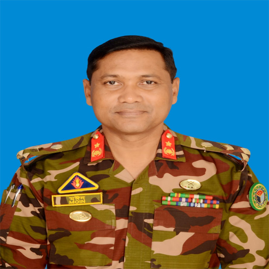 ব্রিগেডিয়ার জেনারেল মোঃ মঈন উদ্দিন, এসইউপি, এসপিপি, এনডিসি, পিএসসি